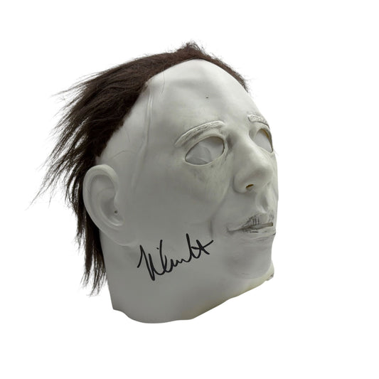 Autographed/Signed Nick Castle Michael Myers Halloween The Shape Movie Prop Replica Mask JSA COA