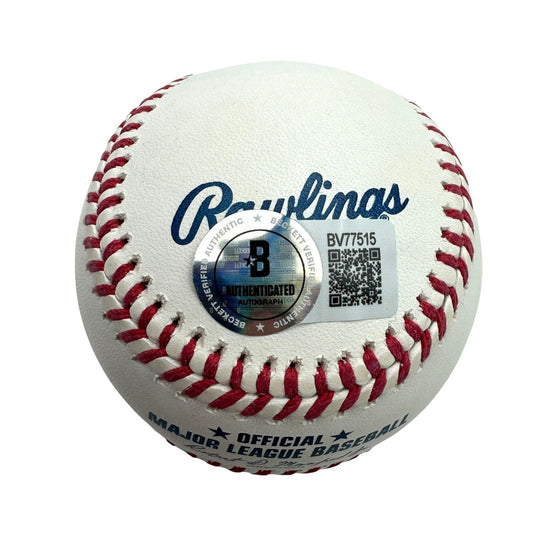 Autographed/Signed Sammy Sosa "609 HR" Rawlings Official Major League Baseball ROML Beckett BAS COA