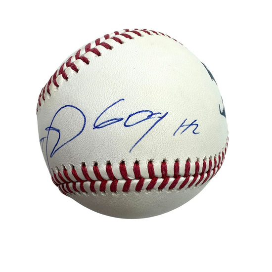 Autographed/Signed Sammy Sosa "609 HR" Rawlings Official Major League Baseball ROML Beckett BAS COA