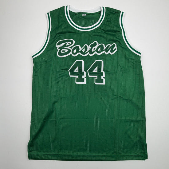 Autographed/Signed Brian Scalabrine Boston Green City Edition Basketball Jersey Beckett BAS COA