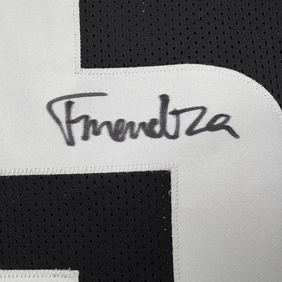 Autographed/Signed Fernando Mendoza Indiana Black College Football Jersey Beckett BAS COA