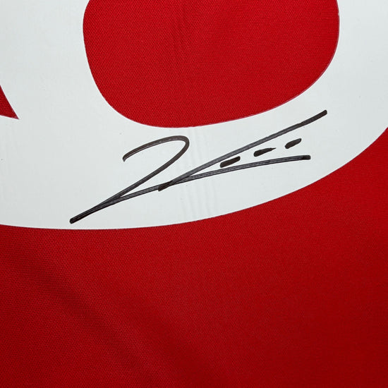 Autographed/Signed Robert Lewandowski Bayern Munich Red Soccer Futbol Jersey Beckett BAS COA