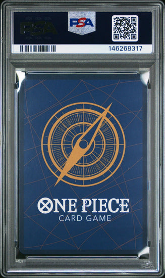 Graded 2024 One Piece Shanks #004 OP09 Trading Card Game PSA 10 Gem Mint