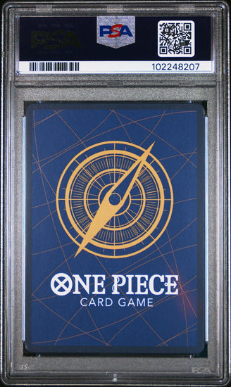 Graded 2024 Japanese One Piece Ain #002 500 Years in the Future Trading Card Game PSA 10 Gem Mint