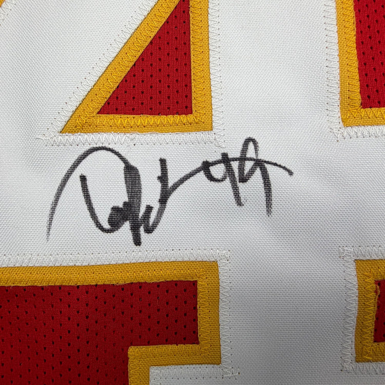 Autographed/Signed Tony Richardson Kansas City Red Football Jersey Beckett BAS COA