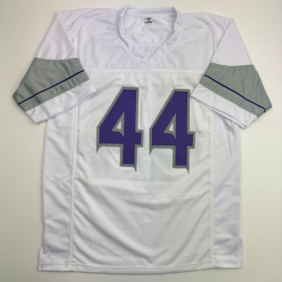 Autographed/Signed Josh Metellus Minnesota White Alternate Football Jersey Beckett BAS COA