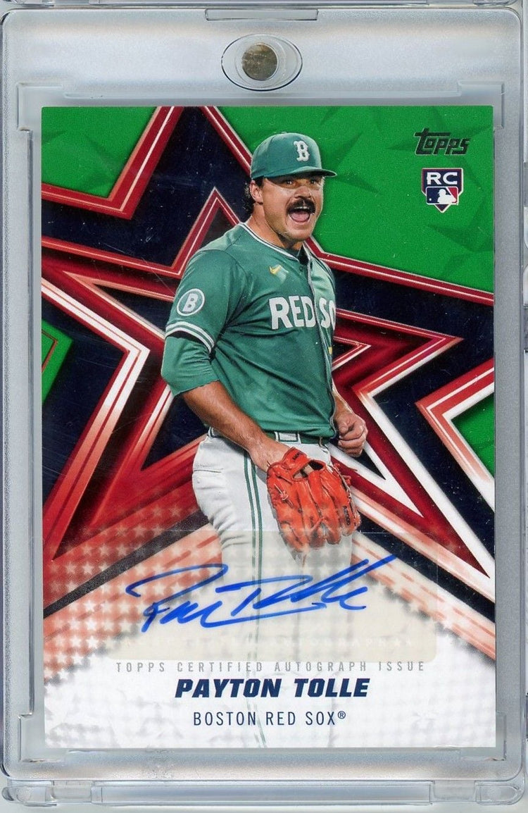 2026 Topps Payton Tolle #BSA2-PT Baseball Stars Autograph Green /99 Rookie RC Baseball Card