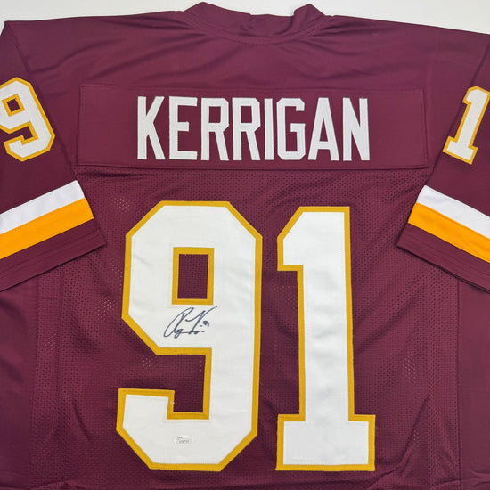 Autographed/Signed Ryan Kerrigan Washington Maroon Football Jersey JSA COA