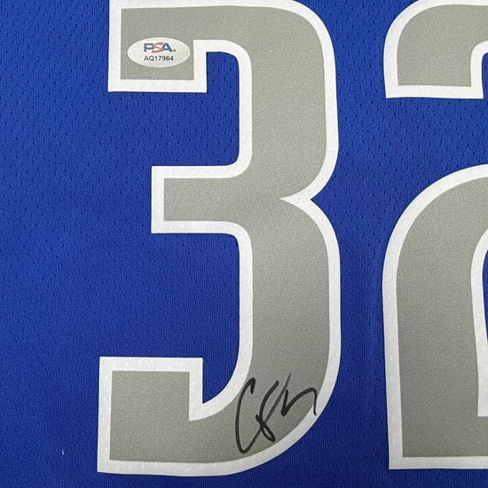 Framed Autographed/Signed Cooper Flagg 35x39 Dallas Mavericks Royal Blue Authentic Basketball Jersey PSA/DNA COA