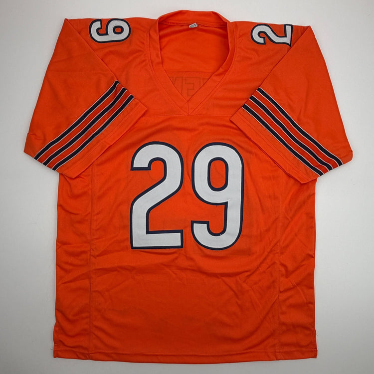Autographed/Signed Tyrique Stevenson Chicago Orange Football Jersey JSA COA