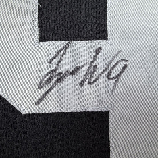 Autographed/Signed Tyree Wilson Oakland Las Vegas Black Football Jersey Beckett BAS COA