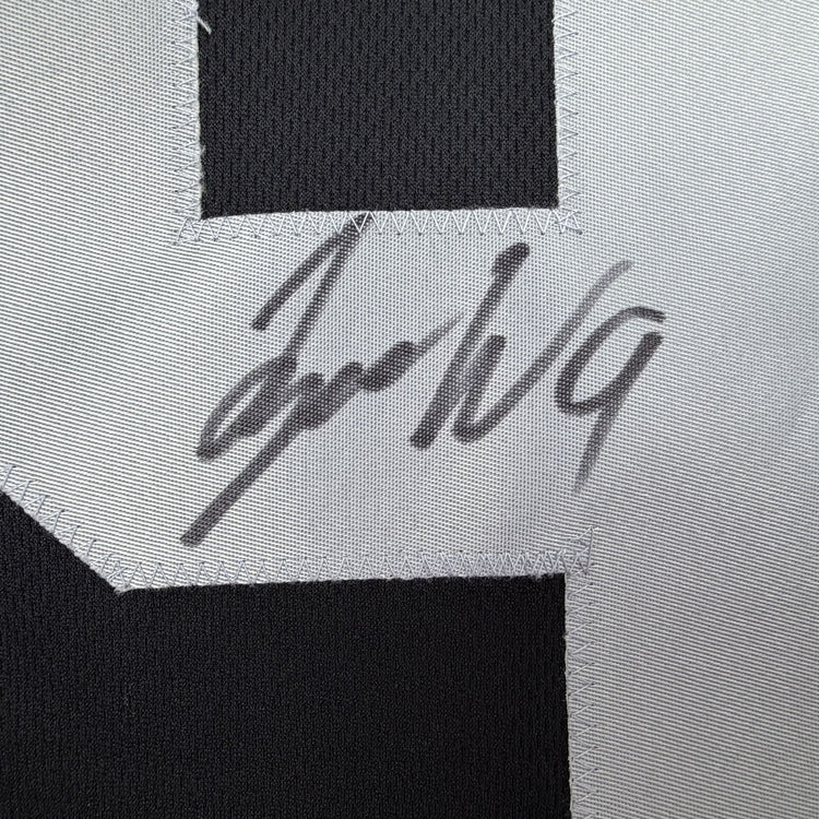 Autographed/Signed Tyree Wilson Oakland Las Vegas Black Football Jersey Beckett BAS COA