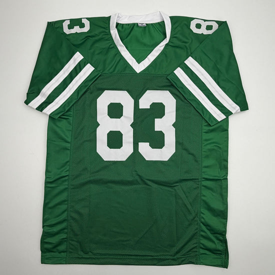 Autographed/Signed Tyler Conklin New York Green Football Jersey JSA COA