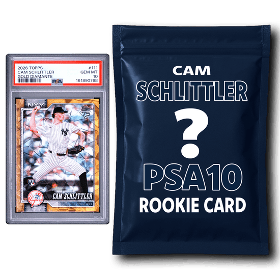 Cam Schlittler PSA 10 Graded Rookie Baseball Card Mystery Pack