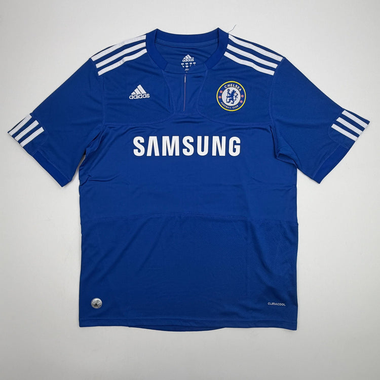 Autographed/Signed Michael Ballack Chelsea FC Blue Soccer Futbol Jersey Beckett BAS COA