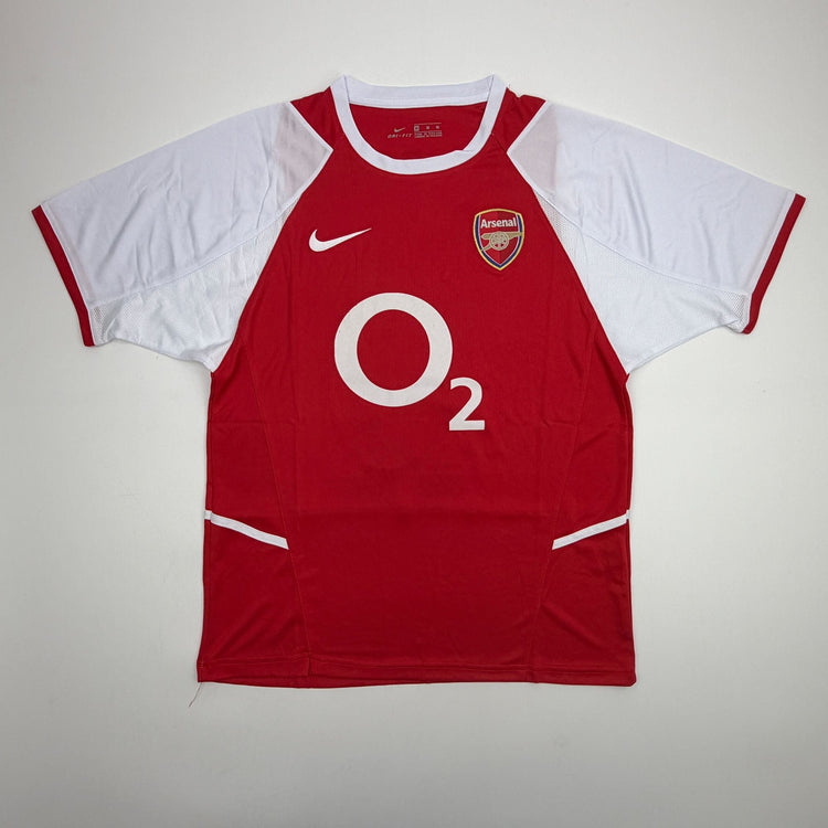 Autographed/Signed Gilberto Silva Arsenal Red Soccer Futbol Jersey Beckett BAS COA