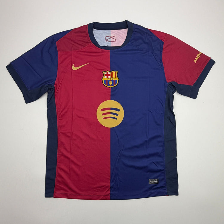 Autographed/Signed Raphinha Raphael Belloli FC Barcelona Navy #11 Soccer Jersey Beckett BAS COA