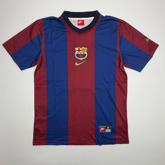 Autographed/Signed Rivaldo Ferreira FC Barcelona Maroon Soccer Jersey Beckett BAS COA