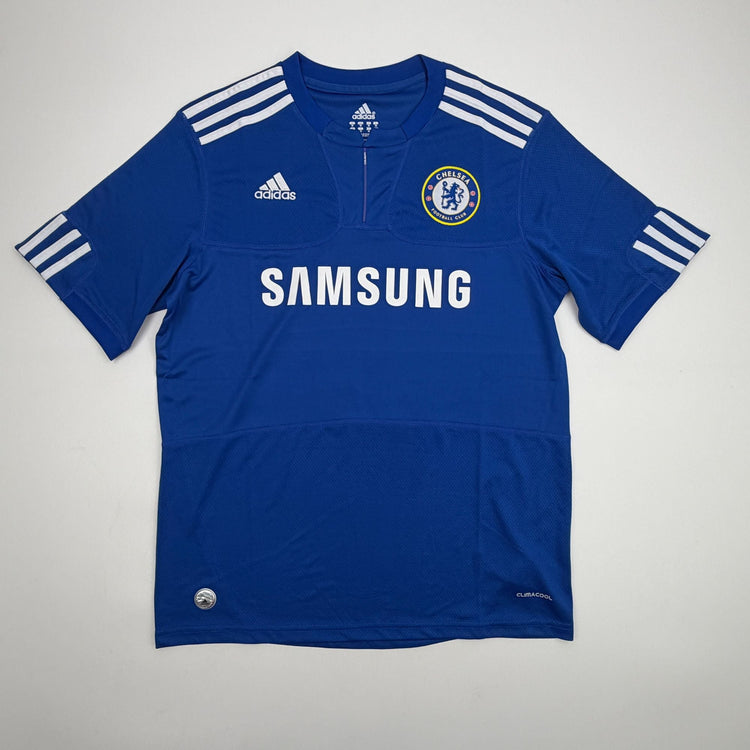 Autographed/Signed Ashley Cole Chelsea FC Blue Soccer Futbol Jersey Beckett BAS COA