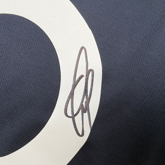 Autographed/Signed Paul Pogba France Blue Soccer Futbol Jersey Beckett BAS COA
