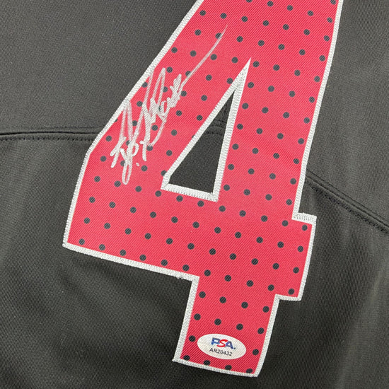Autographed/Signed Jeremiyah Love Arizona Black Football Jersey PSA/DNA COA