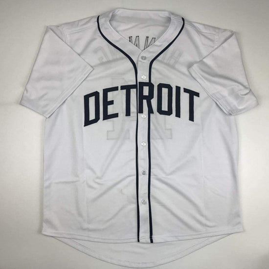 Autographed/Signed Jim Bunning Detroit White Baseball Jersey JSA COA