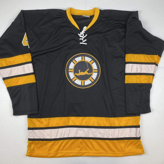 Autographed/Signed Bobby Orr Boston Black Hockey Jersey JSA & GNR COA