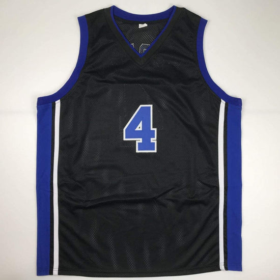 Autographed/Signed JJ J.J. Redick Duke Black College Basketball Jersey JSA COA