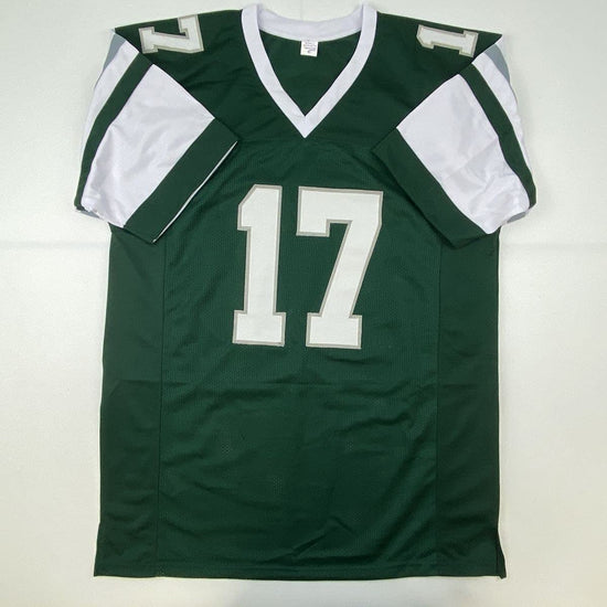 Autographed/Signed Harold Carmichael HOF 20 Philadelphia Green Football Jersey JSA COA