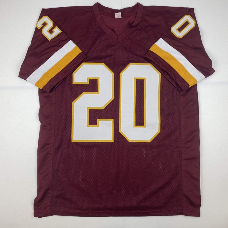Autographed/Signed Landon Collins Washington Burgundy Football Jersey JSA COA
