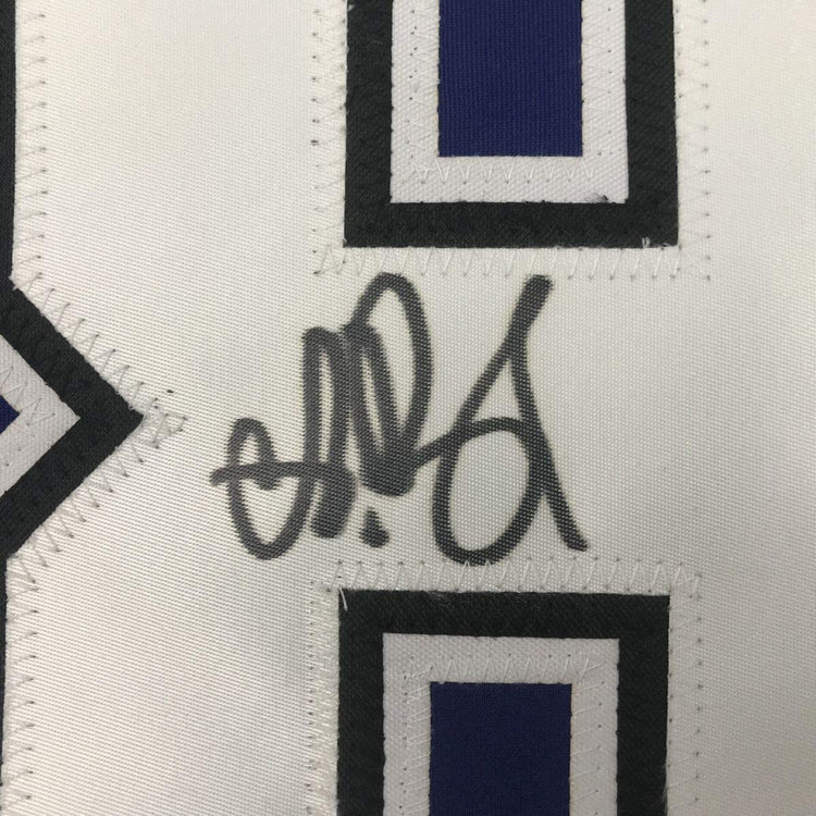 Autographed/Signed Andrei Vasilevskiy Tampa Bay Blue Hockey Jersey PSA/DNA COA