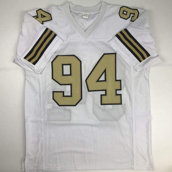 Autographed/Signed Cameron Cam Jordan New Orleans Saints Color Rush Football Jersey JSA COA