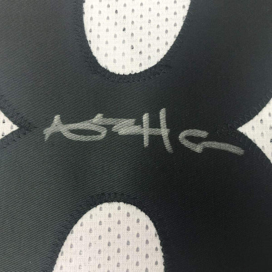 Framed Autographed/Signed Antonio Brown 33x42 Pittsburgh Steelers White Football Jersey Beckett BAS COA