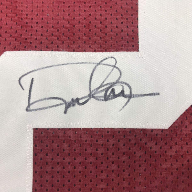Autographed/Signed Derrick Henry Alabama Red College Football Jersey JSA COA