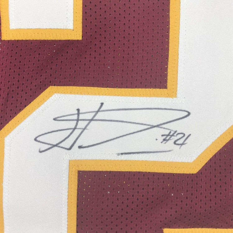 Framed Autographed/Signed Ha Ha HaHa Clinton-Dix 33x42 Washington Burgundy Football Jersey JSA COA