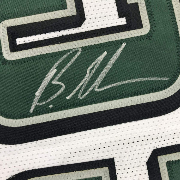 Autographed/Signed Brandon Graham Philadelphia White Football Jersey JSA COA