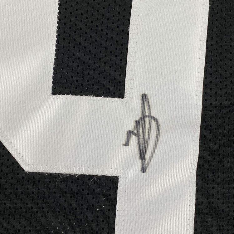 Autographed/Signed Minkah Fitzpatrick Pittsburgh Black Football Jersey JSA COA