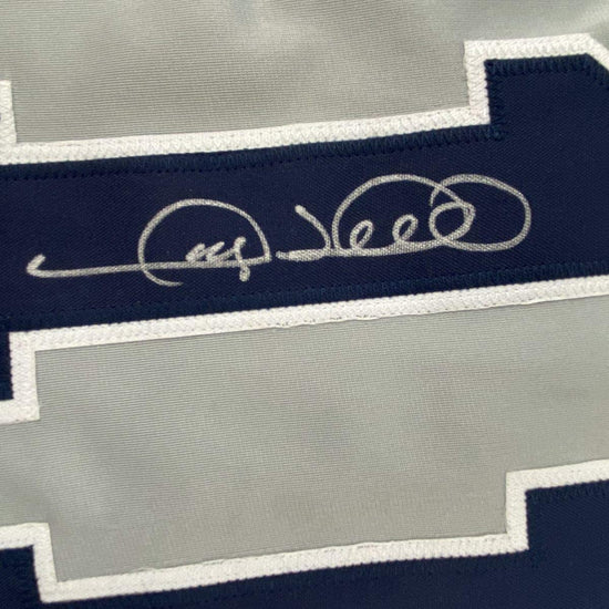 Framed Autographed/Signed Gary Sheffield 33x42 New York Grey Baseball Jersey PSA/DNA COA