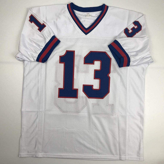 Autographed/Signed Odell Beckham Jr. New York Color Rush Football Jersey JSA COA