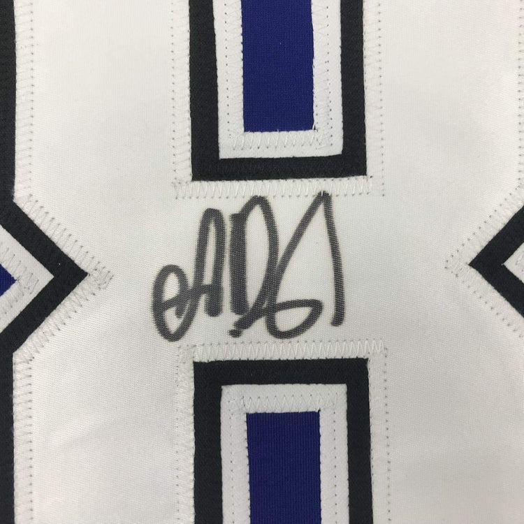 Autographed/Signed Andrei Vasilevskiy Tampa Bay Blue Hockey Jersey JSA COA