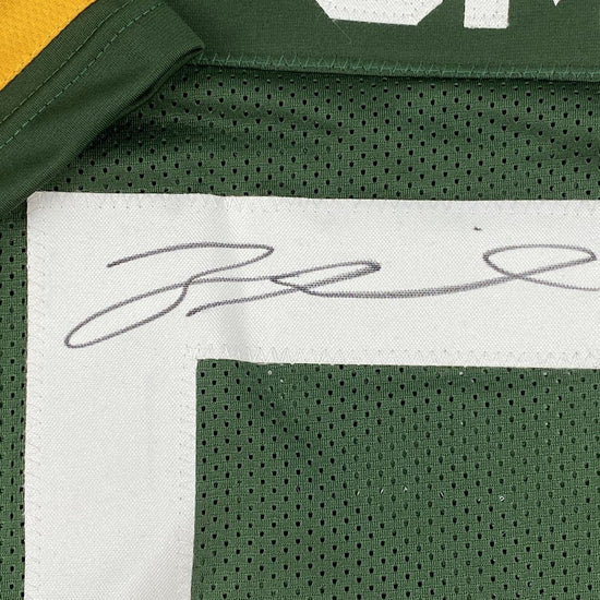 Autographed/Signed Za'Darius Smith Green Bay Green Football Jersey JSA COA