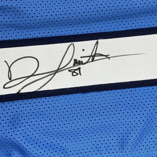Autographed/Signed Jonnu Smith Tennessee Powder Blue Football Jersey Beckett BAS COA