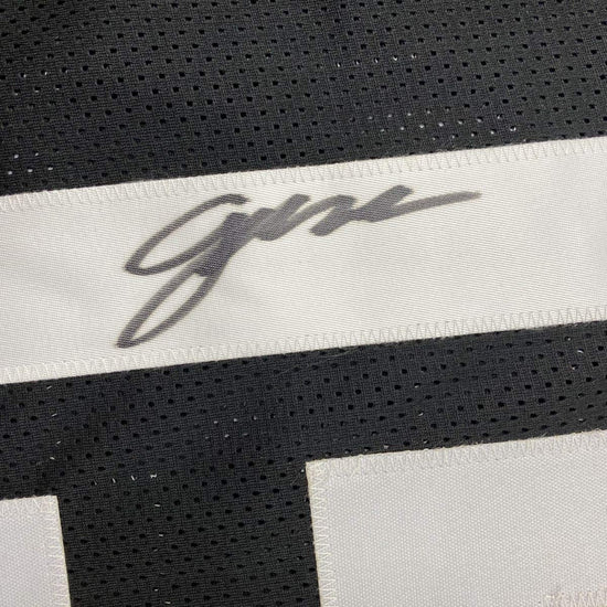 Framed Autographed/Signed Gardner Minshew II 33x42 Jacksonville Black Football Jersey PSA/DNA COA