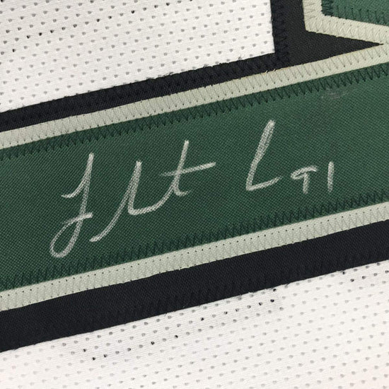 Framed Autographed/Signed Fletcher Cox 33x42 Philadelphia White Football Jersey JSA COA