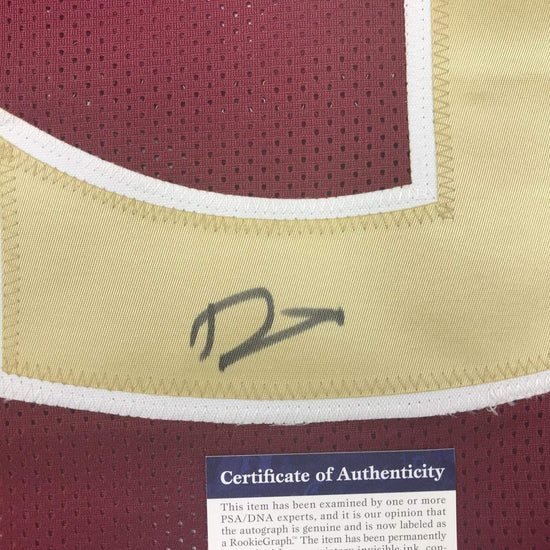 Autographed/Signed Derwin James Florida State FSU Maroon College Football Jersey PSA/DNA COA