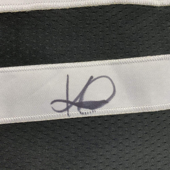 Autographed/Signed Kyrie Irving Brooklyn Black City Basketball Jersey JSA COA