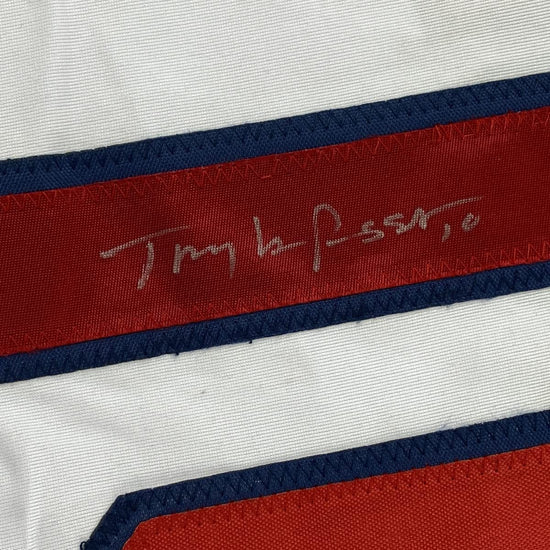 Autographed/Signed Tony La Russa St. Louis White Baseball Jersey JSA COA