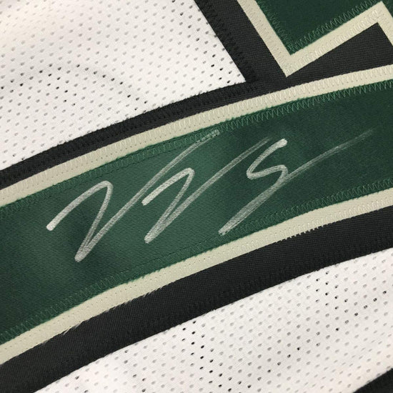Autographed/Signed Vinny Curry Philadelphia White Football Jersey PSA/DNA COA