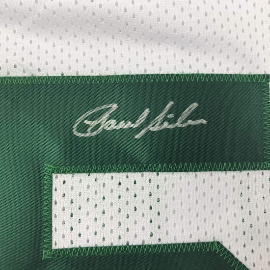 Framed Autographed/Signed Paul Silas 33x42 Boston White Basketball Jersey PSA/DNA COA