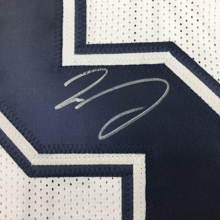 Framed Autographed/Signed Jaylon Smith 33x42 Dallas Color Rush Football Jersey PSA/DNA COA